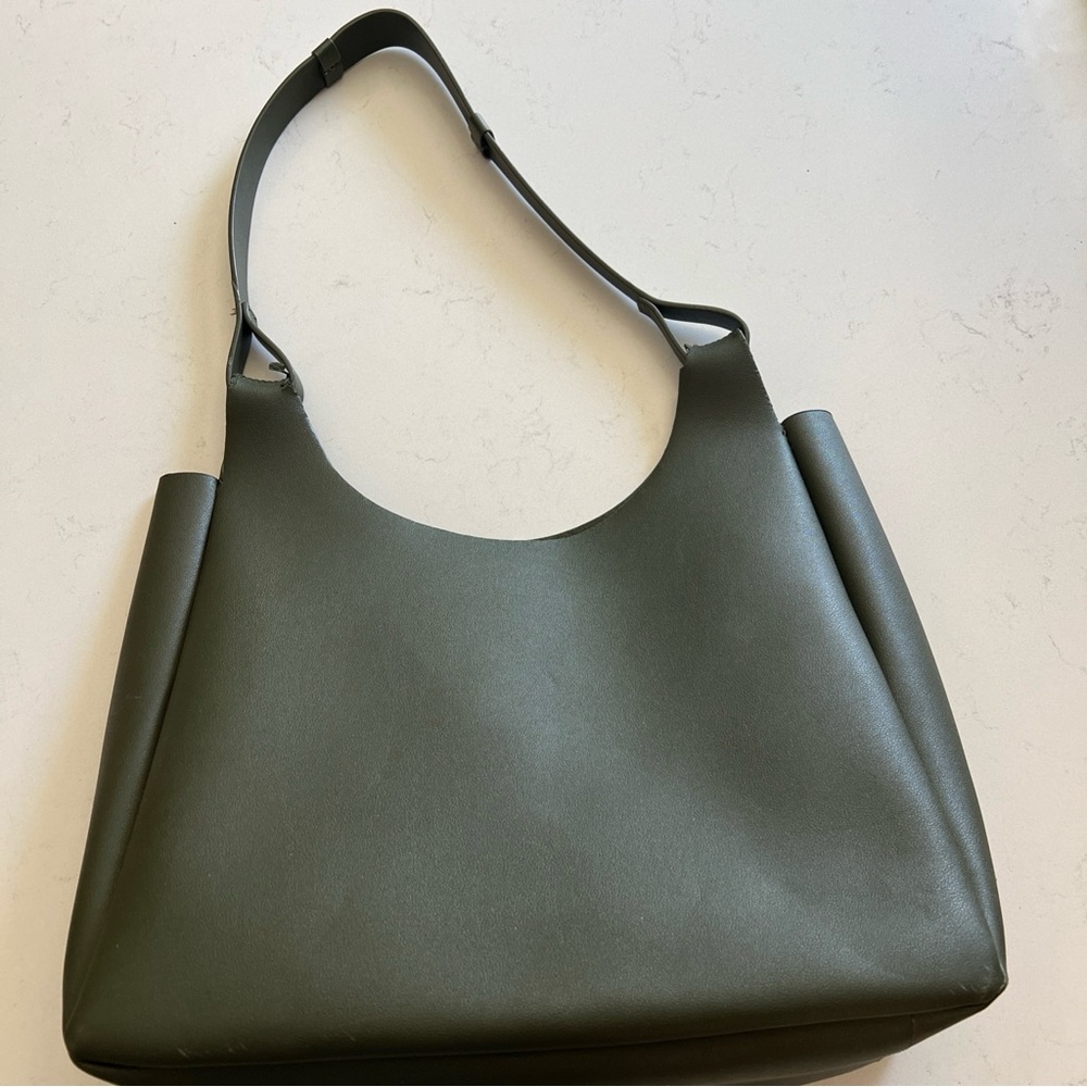 Neiman Marcus Black Tote Bag Sleek Minimalist Design